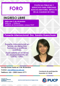 FLYER FORO POLITICAS PUBLICAS PAM