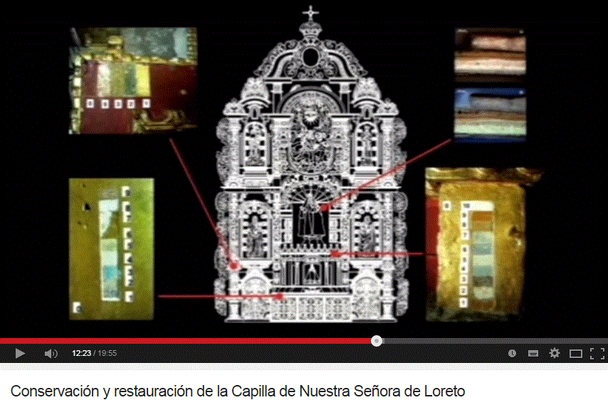 Conservacion Y Restauracion Del Retablo De Nuestra Senora De Loreto De La Iglesia De San Pedro De Lima Grupo De Analisis De Materiales De Patrimonio Cultural